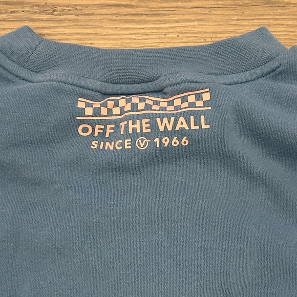 🛹 VANS Sweatshirt with Pale Pink Logo - Picture 7 of 7